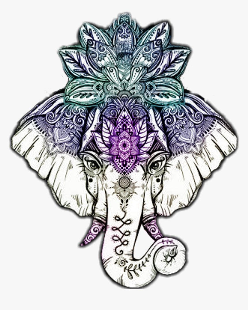 16+ Elephant Head Tattoo Stencil Images
