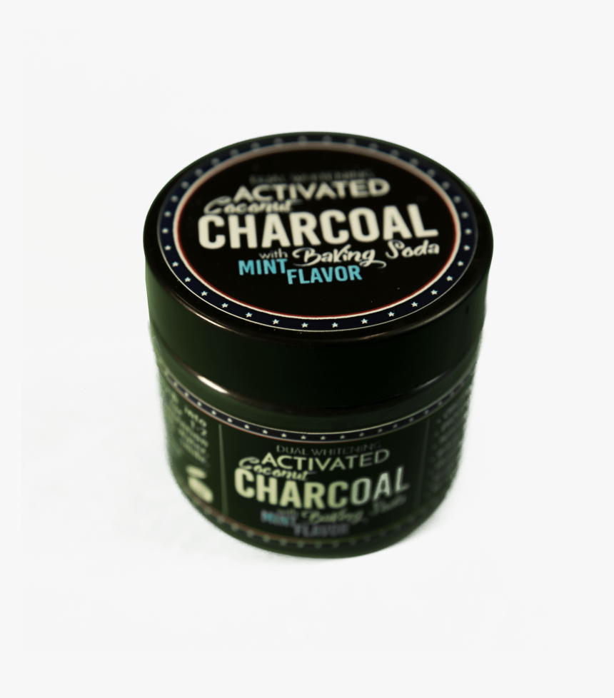 Charcoal Teeth Whitening Powder Mint Flavor - Charcoal Teeth Whitening Transparent, HD Png Download, Free Download