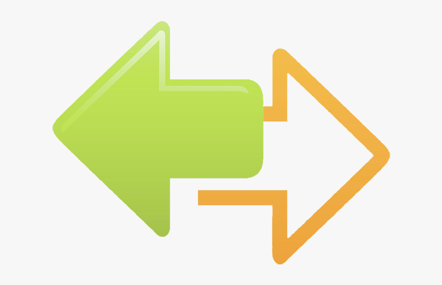 North Arrow Icon - Both Direction Arrows Png, Transparent Png, Free Download