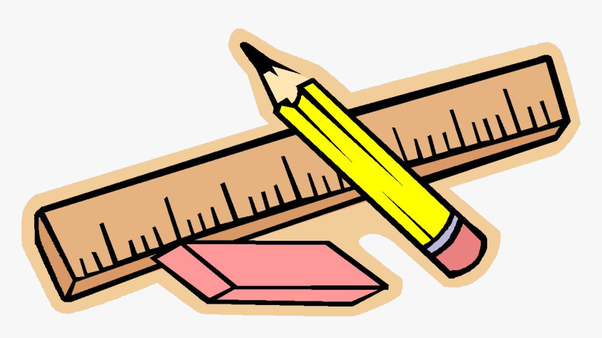 Pencil Clipart Divider X Transparent Png - School Supplies Clipart, Png Download, Free Download