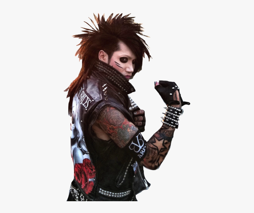Black Veil Brides, Bvb, And Ashley Purdy Image - Black And White Pictures Of Ashley Purdy, HD Png Download, Free Download
