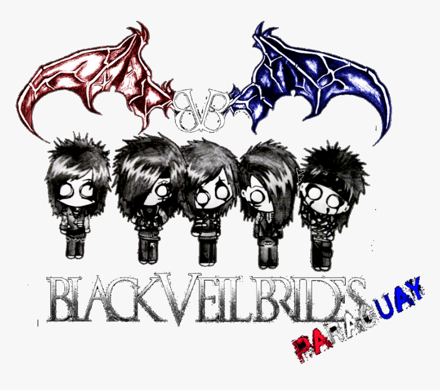 Adorable, Art, And Cc Image - Black Veil Brides Drawings, HD Png Download, Free Download
