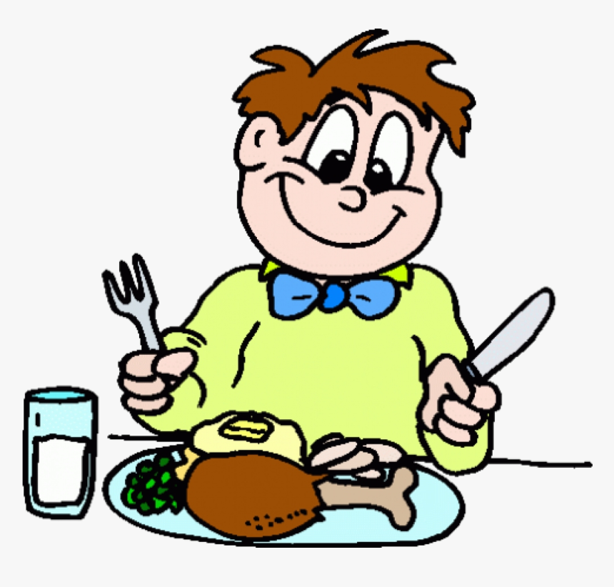 Eating Free Person Cliparts Clip Art Transparent Png - Dinner Clip Art, Png Download, Free Download
