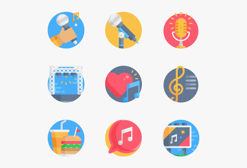 Music Festival - Concert Flat Icon, HD Png Download, Free Download