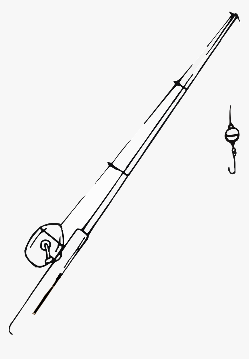 Fishing Rod Clipart, HD Png Download, Free Download