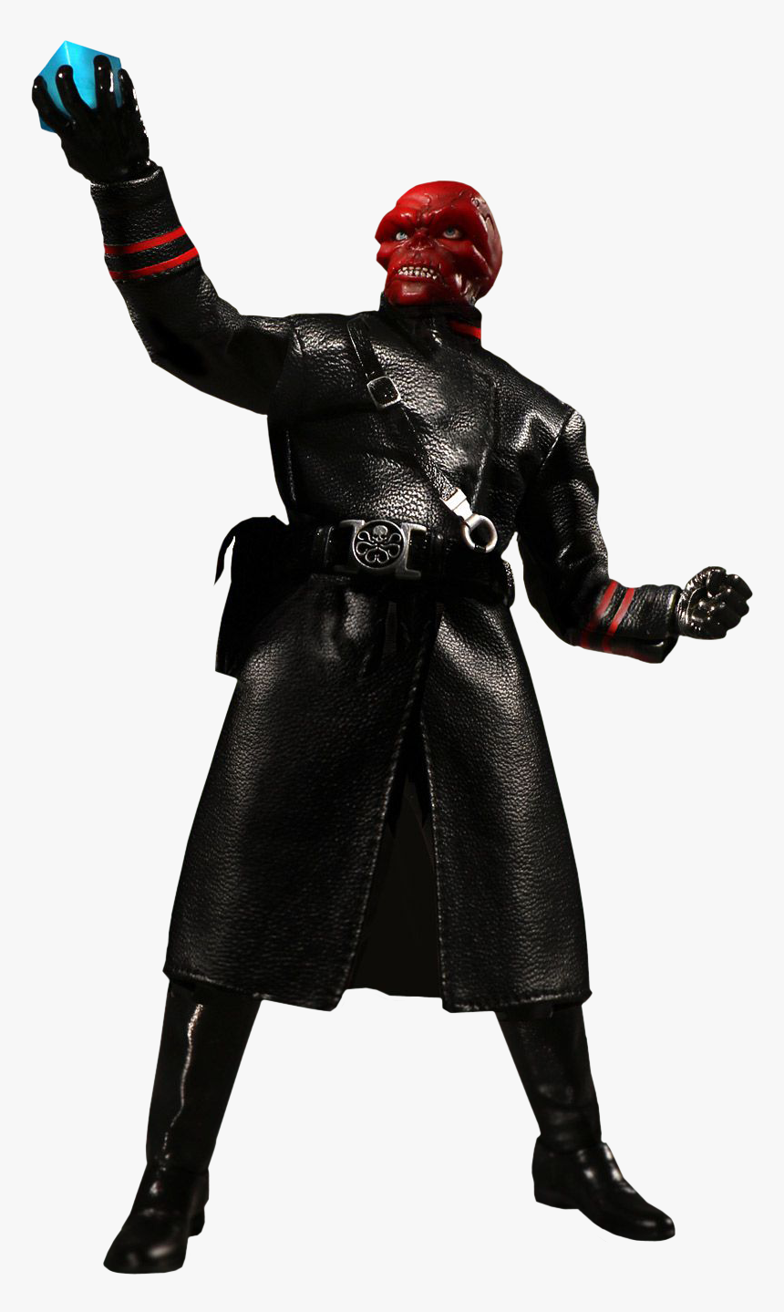 Red Skull Captain America Action & Toy Figures Mezco - Transparent Red Skull Png, Png Download, Free Download