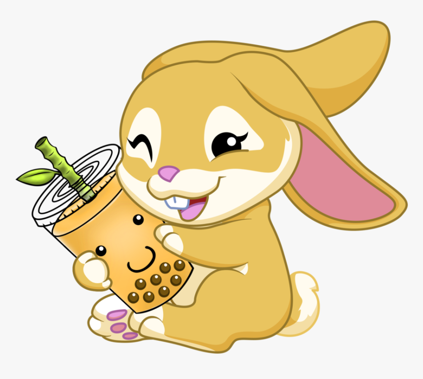 Bobaddiction Rabbit Finished - Cartoon, HD Png Download, Free Download