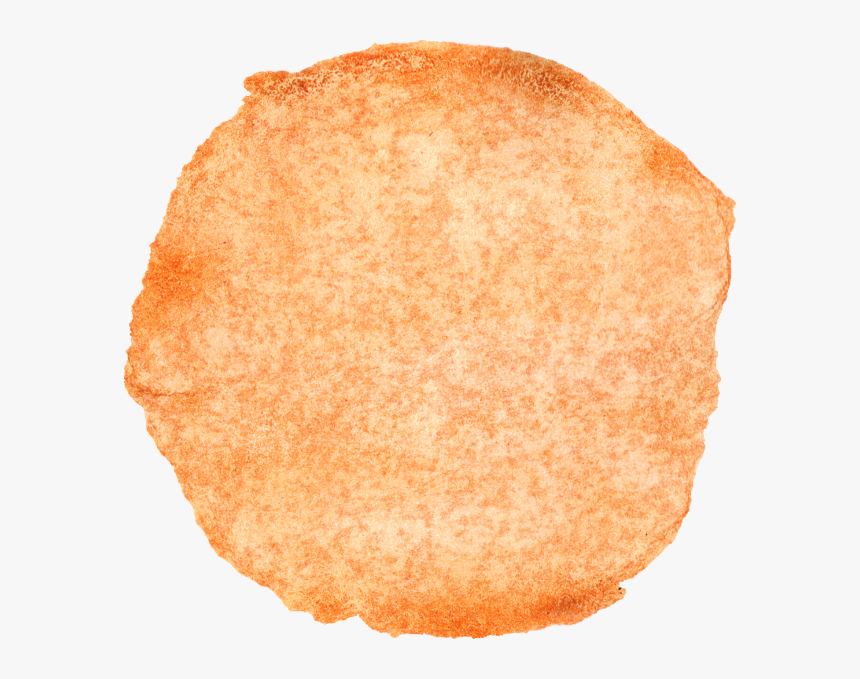 Watercolor Circle Orange - Orange Watercolor Circle Png, Transparent Png, Free Download