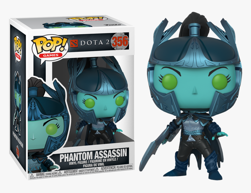 Phantom Assassin Pop Vinyl Figure - Dota 2 Phantom Assassin Pop, HD Png Download, Free Download