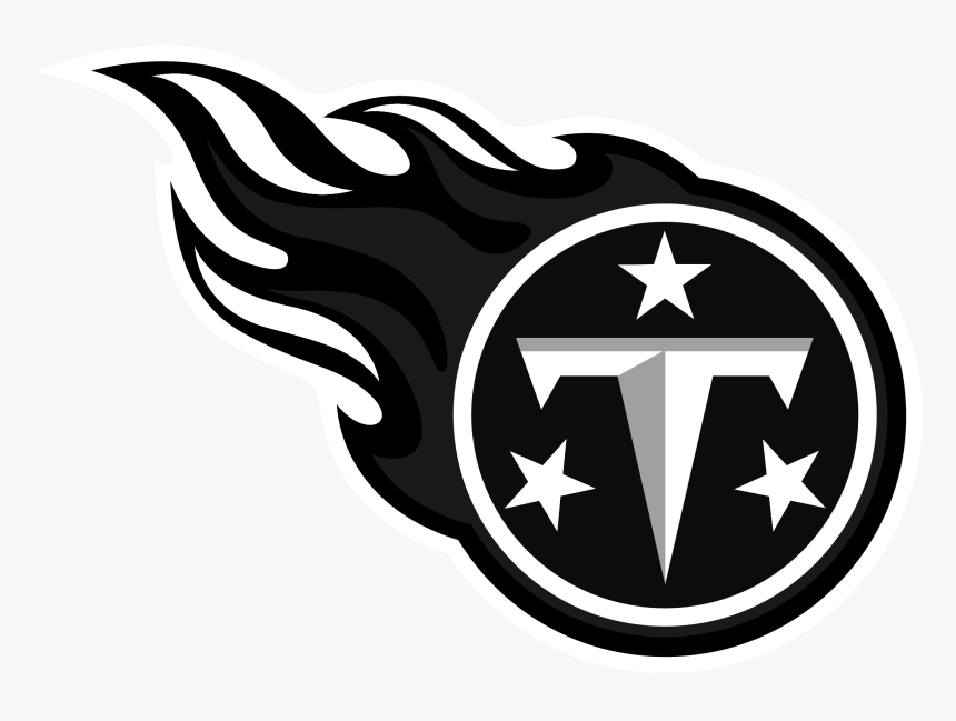 Tennessee Titans Logo Black A - Nfl Tennessee Titans Logo, HD Png Download, Free Download