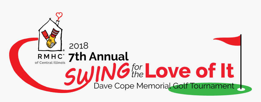 Annual Swing For The Love Of It Dave Cope Memorial - Ronald Mcdonald House Charities, HD Png Download, Free Download