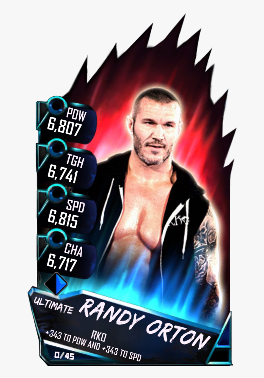 Supercard Randyorton S3 Ultimate Ringdom - Wwe Supercard Portrait Pack, HD Png Download, Free Download