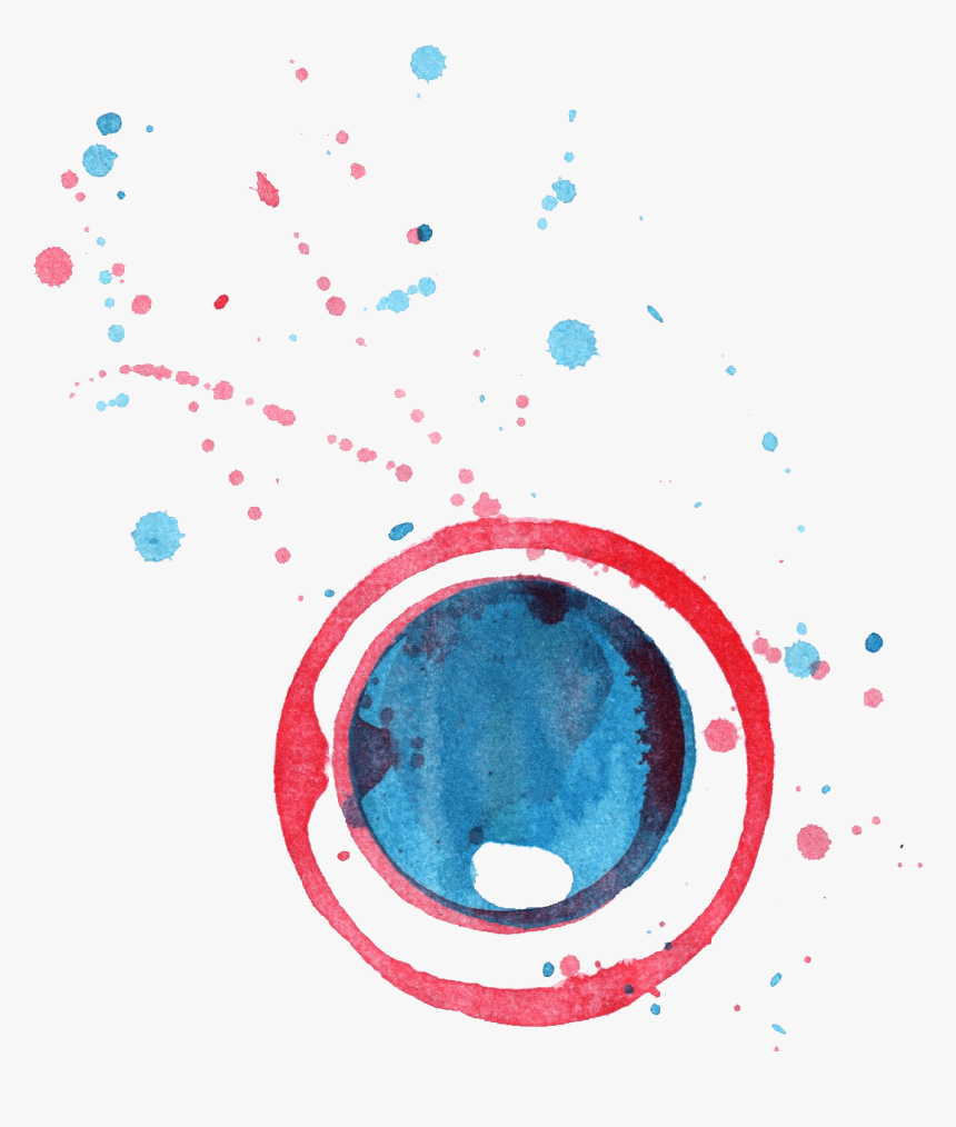 Watercolor Transparent Circle - Circle, HD Png Download, Free Download