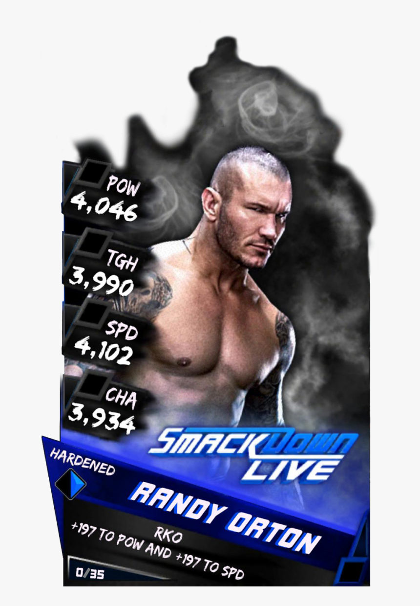 Supercard Randyorton S3 Hardened Smackdown - Wwe Supercard Kofi Kingston, HD Png Download, Free Download