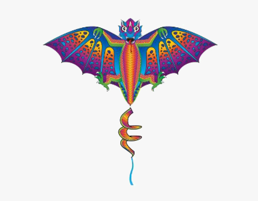 Image Of Xkites Dragon Cloudpleasers Kite - Dragon Drawing For Kite, HD Png Download, Free Download