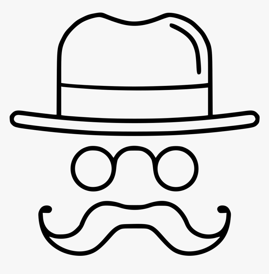 White Hat - Line Art, HD Png Download, Free Download