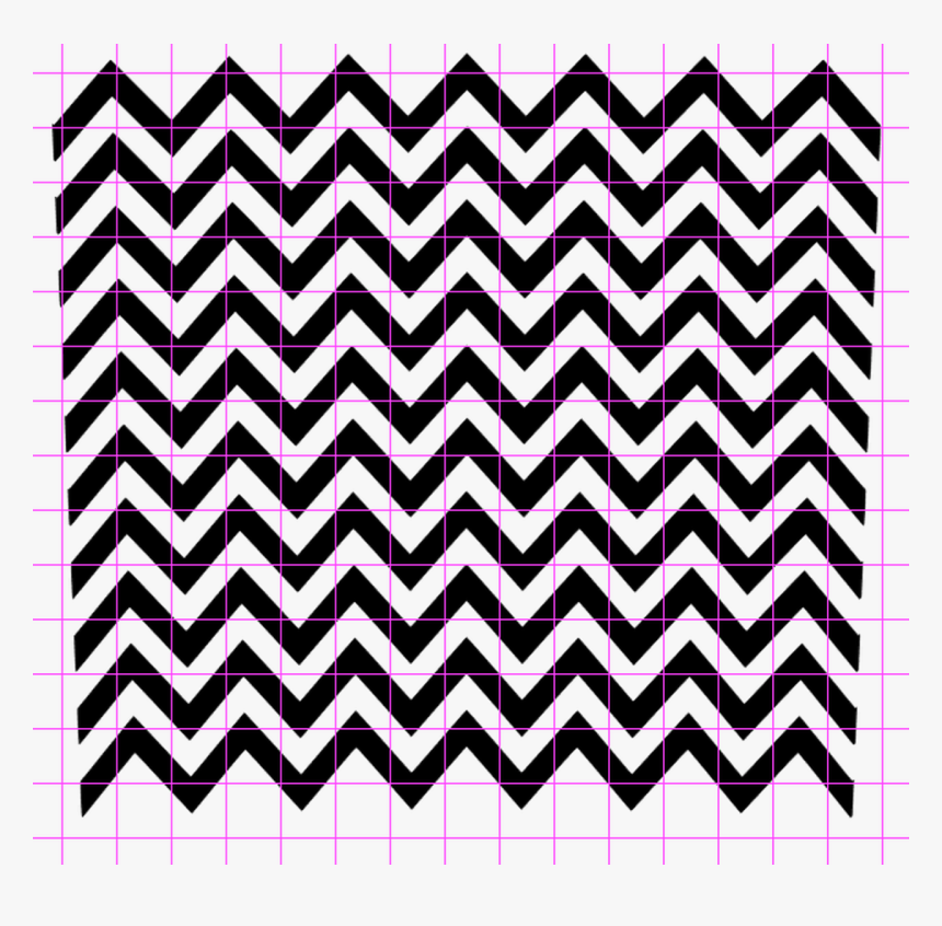 Transparent Chevron Pattern Png - Black And White Chevron Vinyl Flooring, Png Download, Free Download