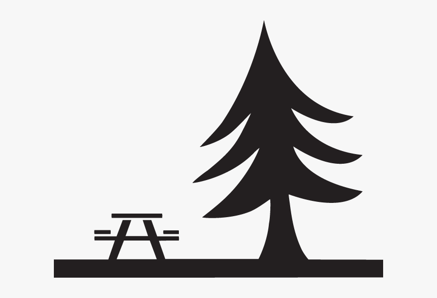 Picnic Table Clipart Black And White, HD Png Download, Free Download