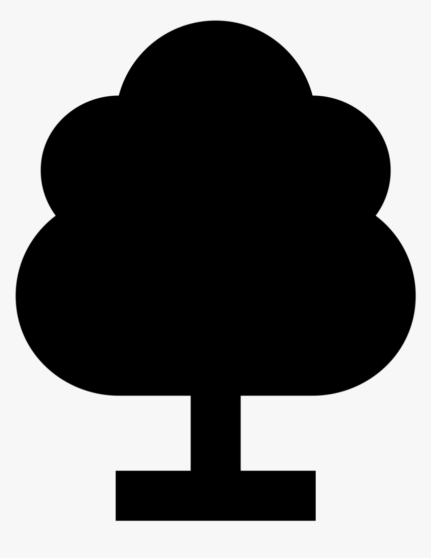 Oak Tree Icon Free Png And Svg Download Top Tab Folders - Transparent Tree Icon Png, Png Download, Free Download