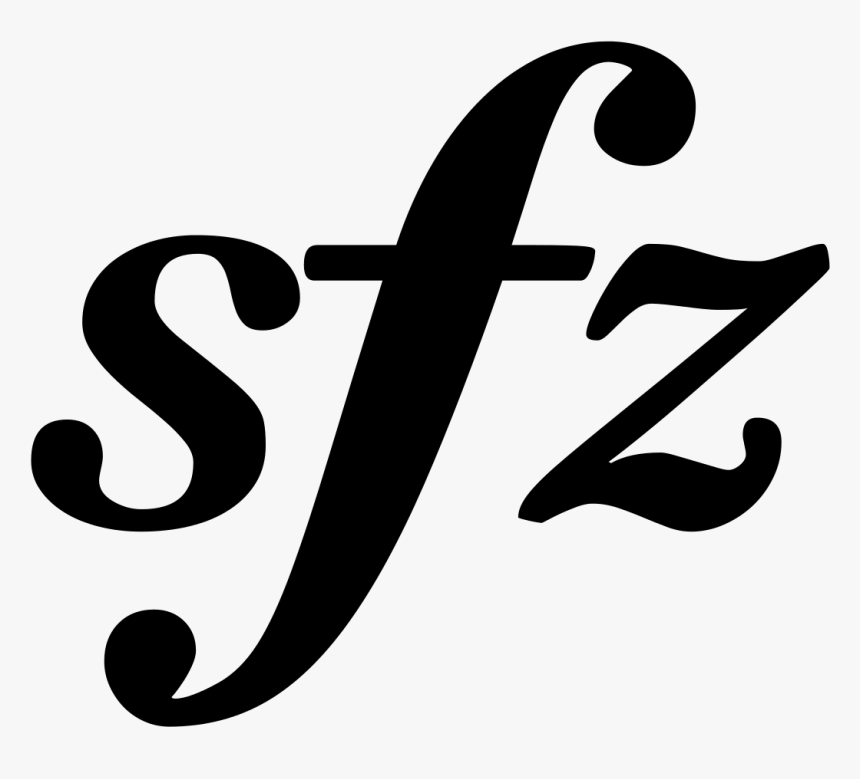 Sfz Music, HD Png Download, Free Download