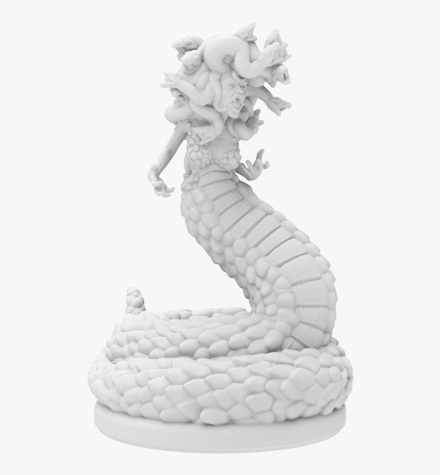 Medusa Render - Statue, HD Png Download, Free Download