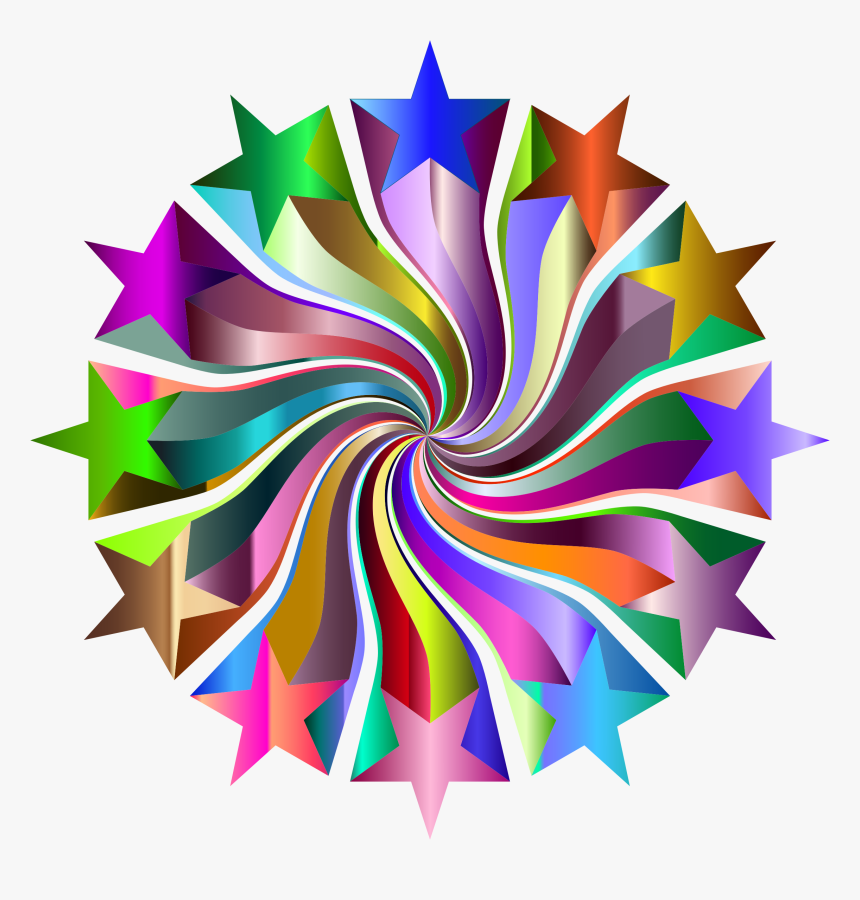 Prismatic Starburst Vortex 4 Clip Arts - Portable Network Graphics, HD Png Download, Free Download