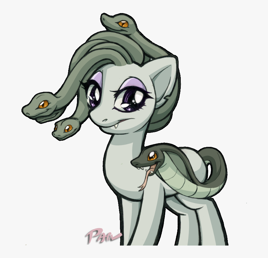 Medusa Pony Colored - Medusa Pony, HD Png Download, Free Download