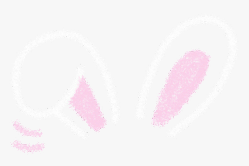 #rabbit #bunny #ears #kawaii #cute #pink #pastel #goth - Cute Bunny Ears Transparent, HD Png Download, Free Download