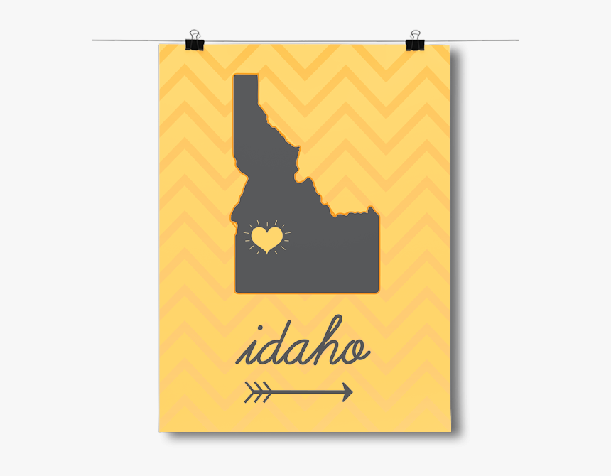 Idaho State Chevron Pattern - Map Of Idaho Colleges, HD Png Download, Free Download