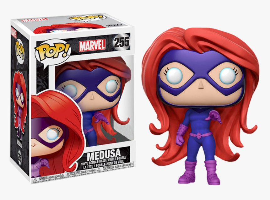 Medusa Us Exclusive Pop Vinyl Figure - Inhumans Medusa Funko Pop, HD Png Download, Free Download