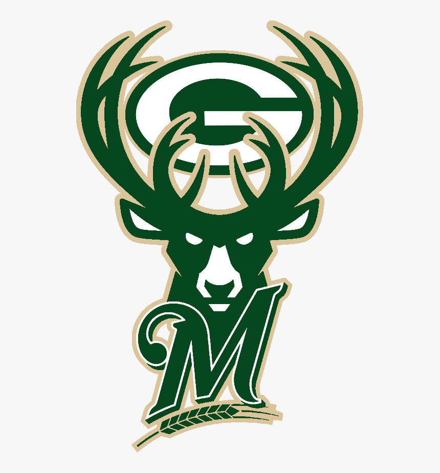 Transparent Green Bay Packers Logo Png - Utah Jazz Vs Milwaukee Bucks, Png Download, Free Download