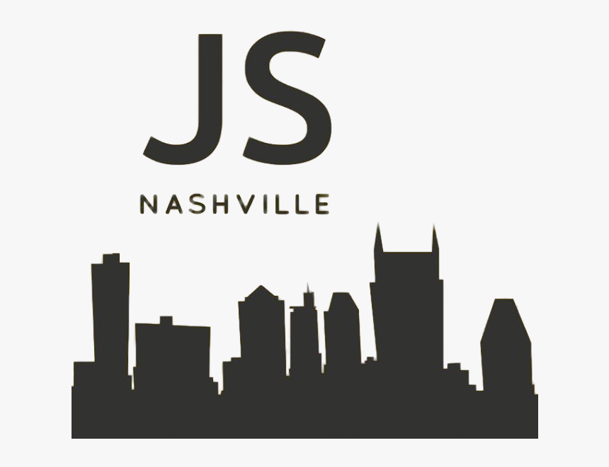 Nashville Skyline Silhouette , Png Download - Batman Building Silhouette Nashville, Transparent Png, Free Download