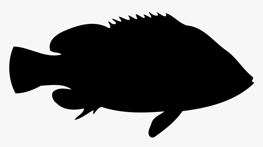 Black-banded Seaperch Clip Arts - Black Shadow Sea Png, Transparent Png, Free Download