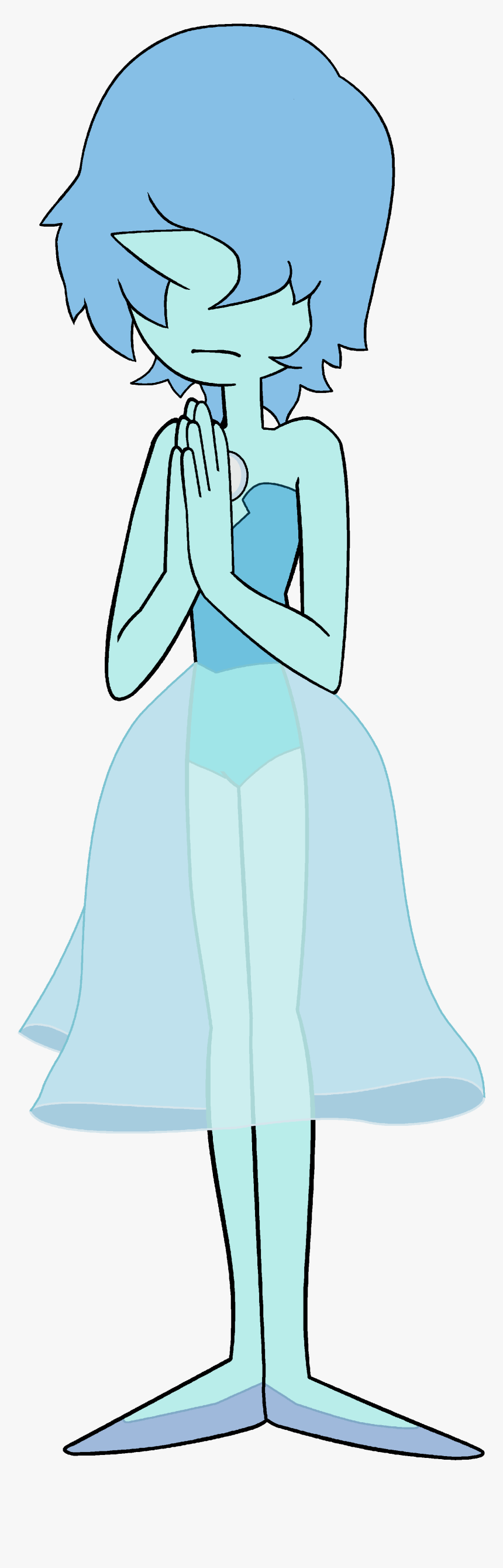 Steven Universe Blue Pearl Outfits , Png Download - Steven Universe Blue Pearl Png, Transparent Png, Free Download