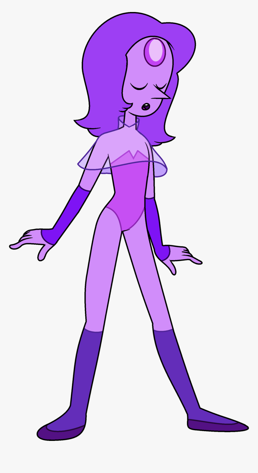 #purple Diamond #purple Pearl #su #steven Universe - Violet Diamond Steven Universe, HD Png Download, Free Download