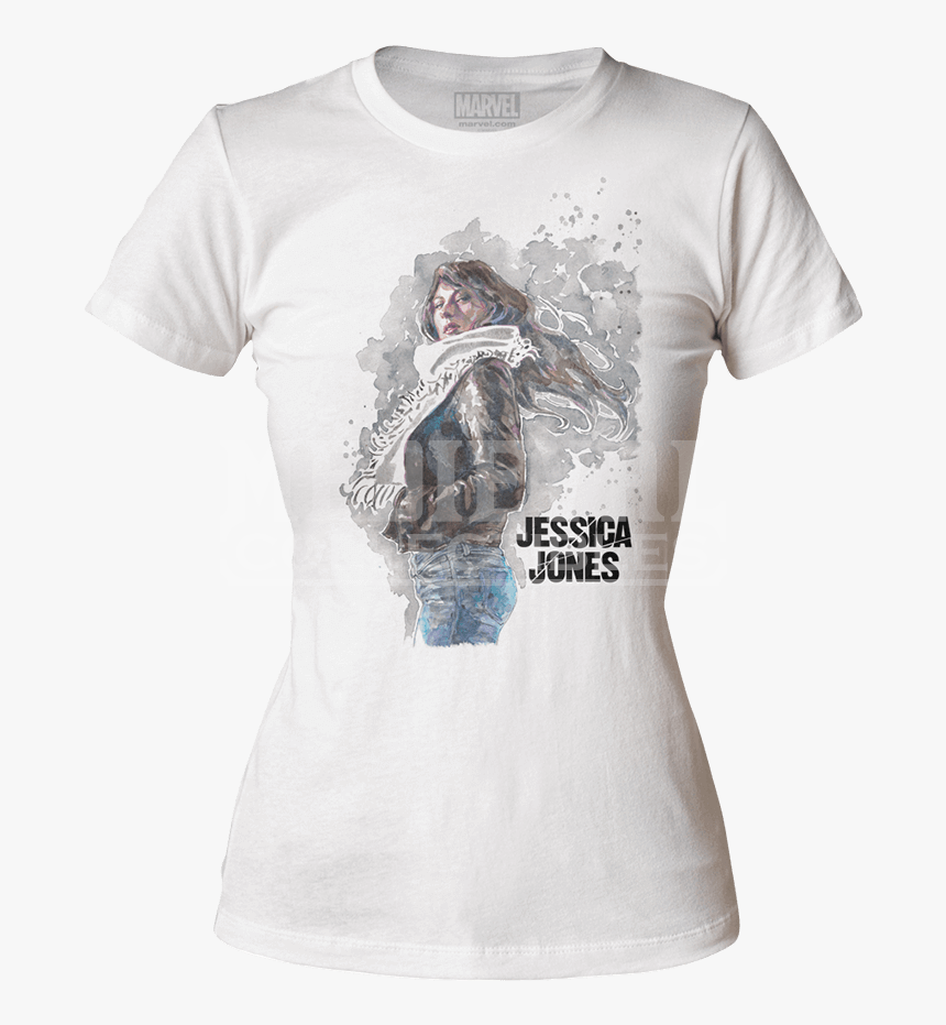 Womens Jessica Jones T-shirt , Png Download - Active Shirt, Transparent Png, Free Download