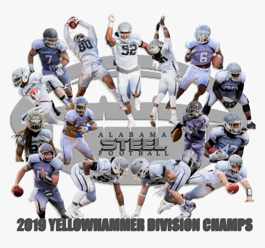 2019 Iafl Yellowhammer Division Champs- Alabama Steel, HD Png Download, Free Download