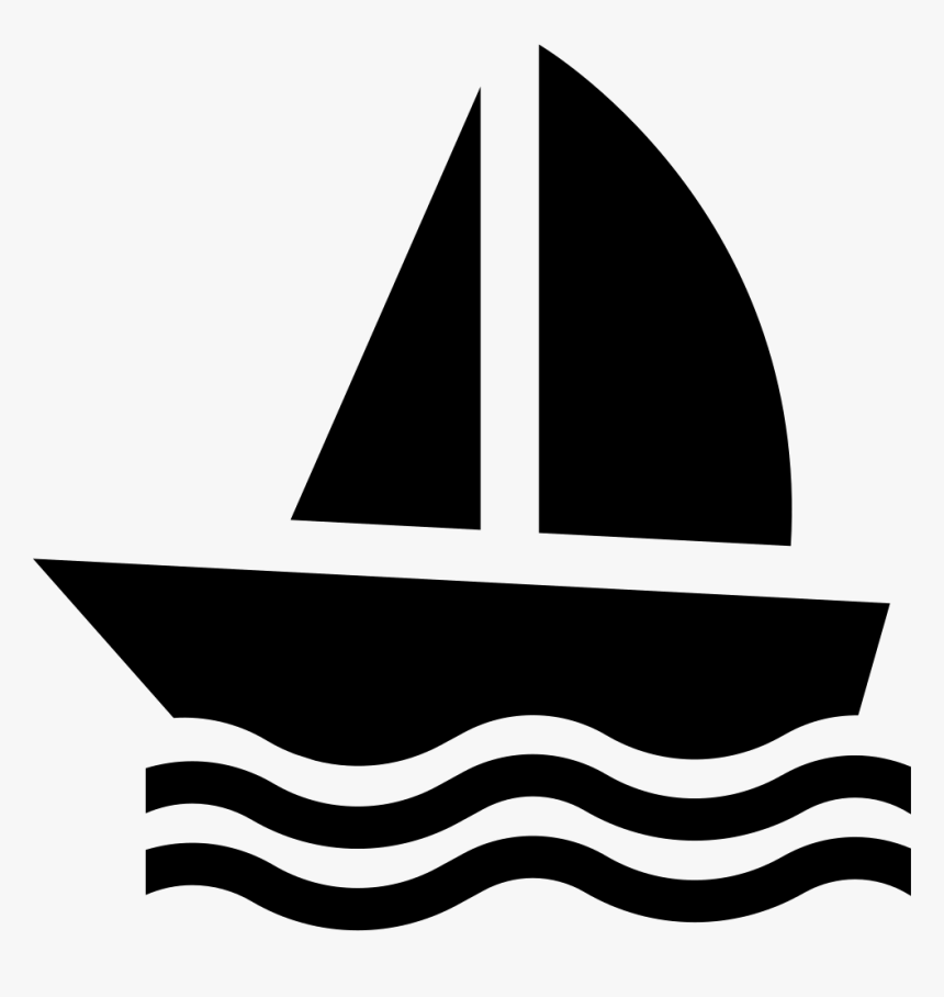 Sailboat - Icono Velero Png, Transparent Png, Free Download