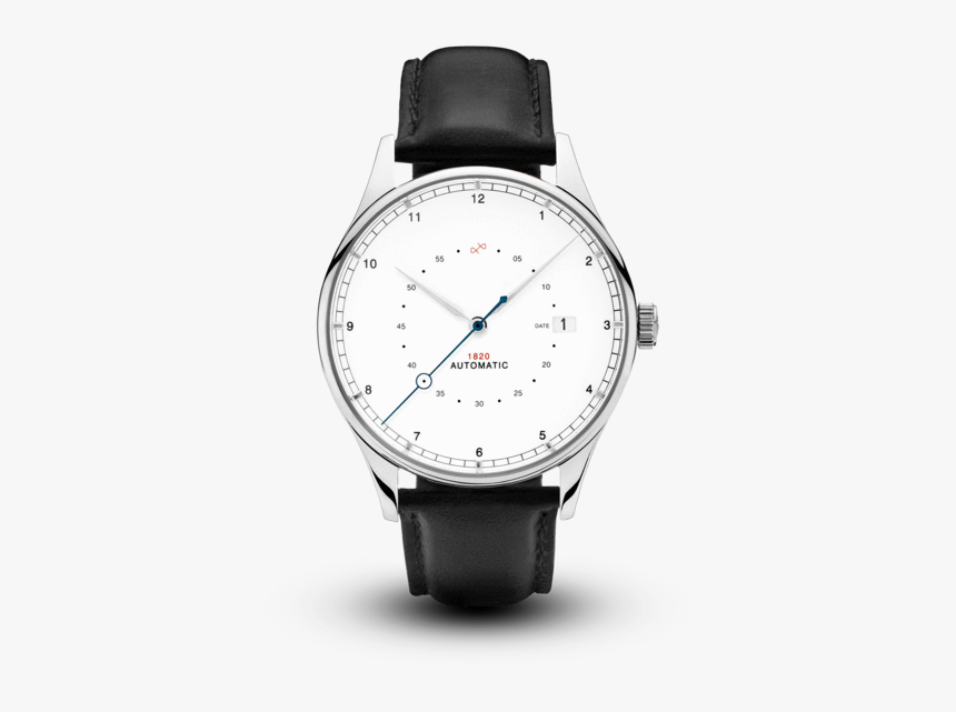 1820 Automatic, Steel / White - Nomos Zürich, HD Png Download, Free Download