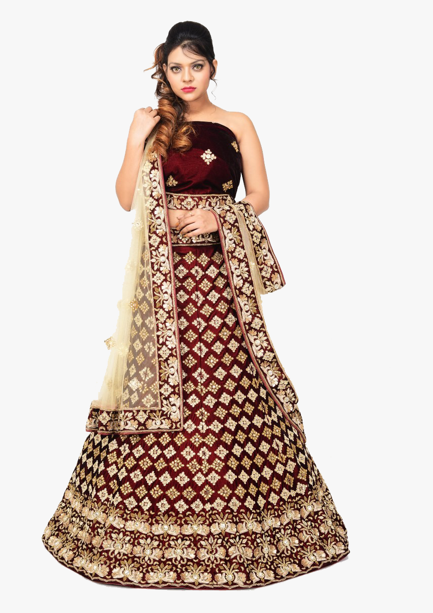 Transparent Bridal Png - Bridal Lehenga Png, Png Download, Free Download