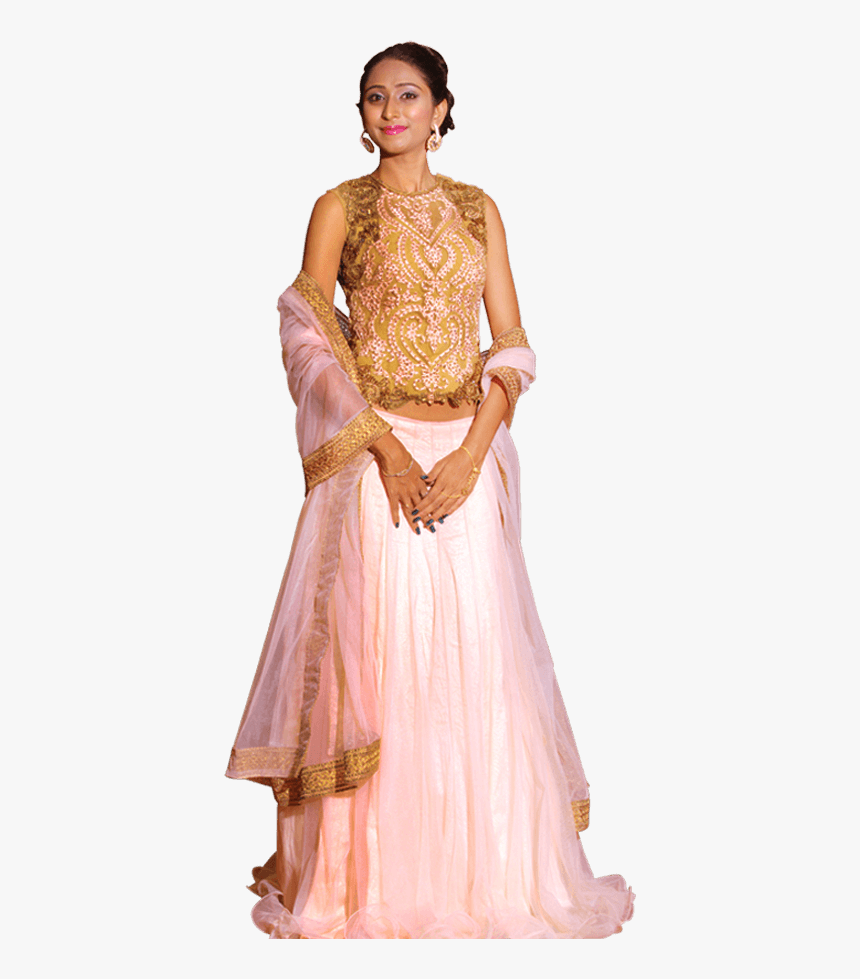 Transparent Lehenga Png - Png Images Of Women In Indian Dress, Png Download, Free Download