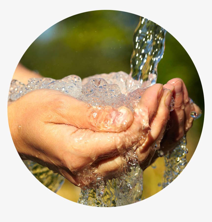 Ways To Save Water - Save Water Hand Png Logo, Transparent Png, Free Download