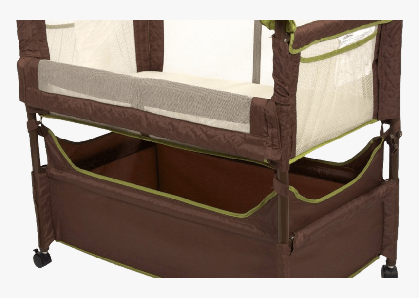 34 Baby Cot Attaches To Bed, Baby Crib Attached To - Bassinet Crib, HD Png Download, Free Download