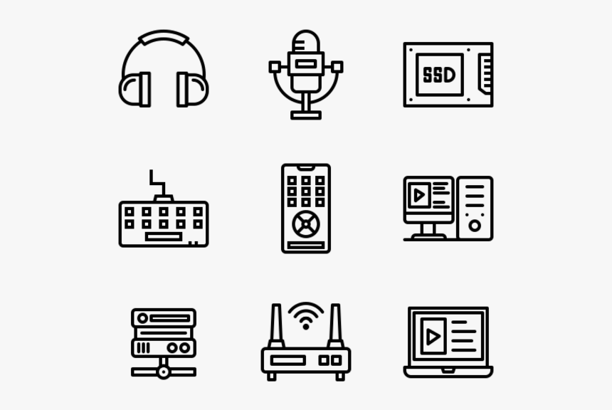 Computer And Hardware - Type Icon, HD Png Download, Free Download