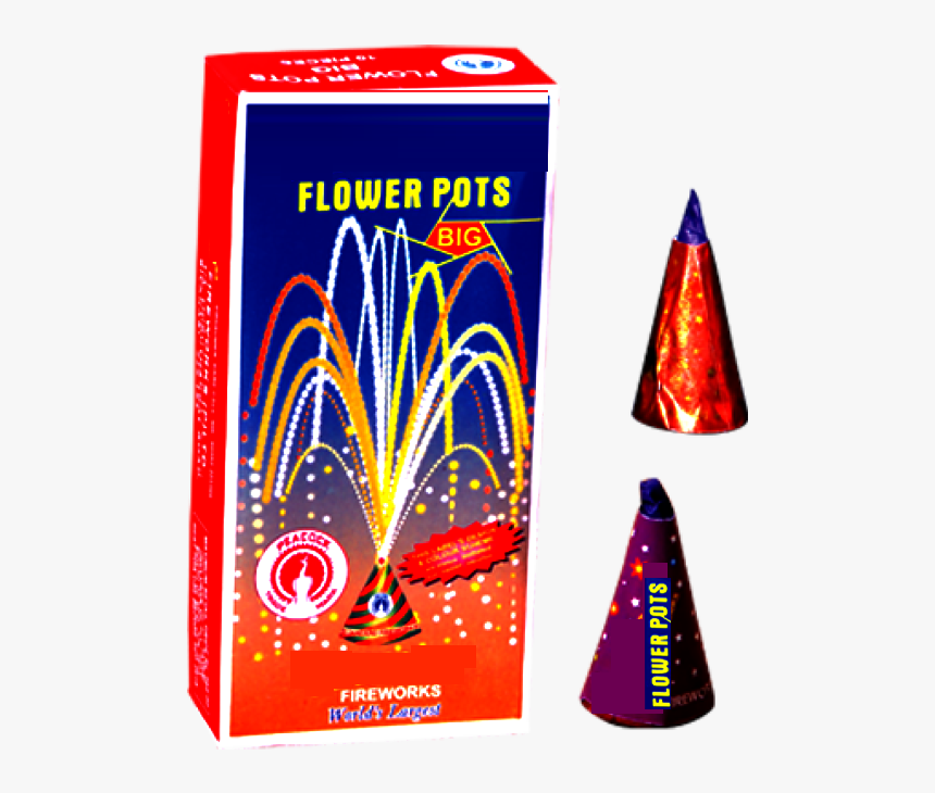 Flower Pots Crackers - Flower Pots Big Crackers, HD Png Download, Free Download