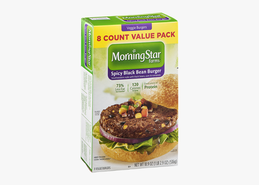 Morning Star Black Bean Burgers, HD Png Download, Free Download