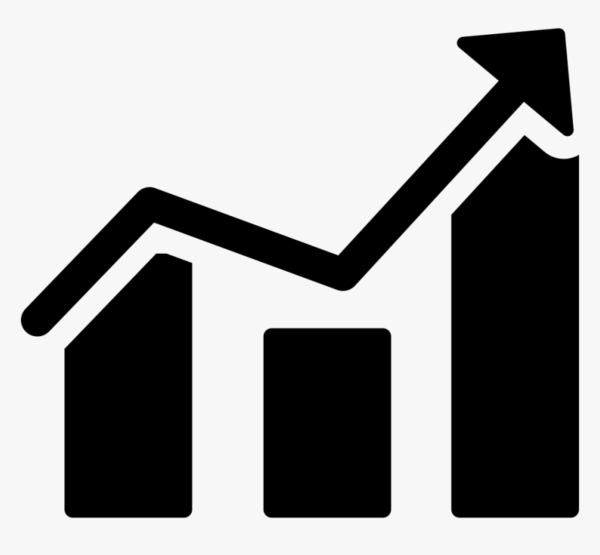 Increasing Stocks Graphic Of Bars - Statistics Symbol Png, Transparent Png, Free Download