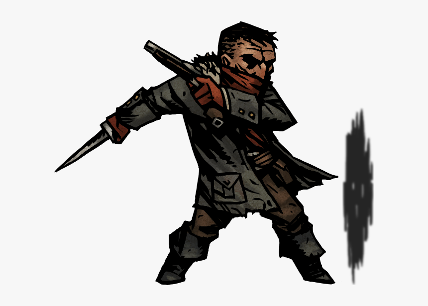 Highwayman - Sprite - Attack Slice - Highwayman Darkest Dungeon Crusader, HD Png Download, Free Download