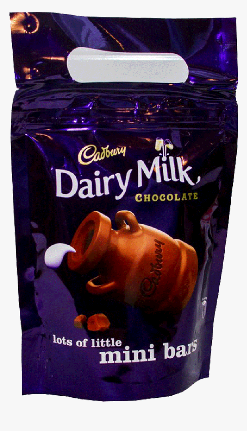 Cadbury Dairy Milk Chocolate Mini Bars Pouch 160 Gm - Cadbury Dairy Milk, HD Png Download, Free Download