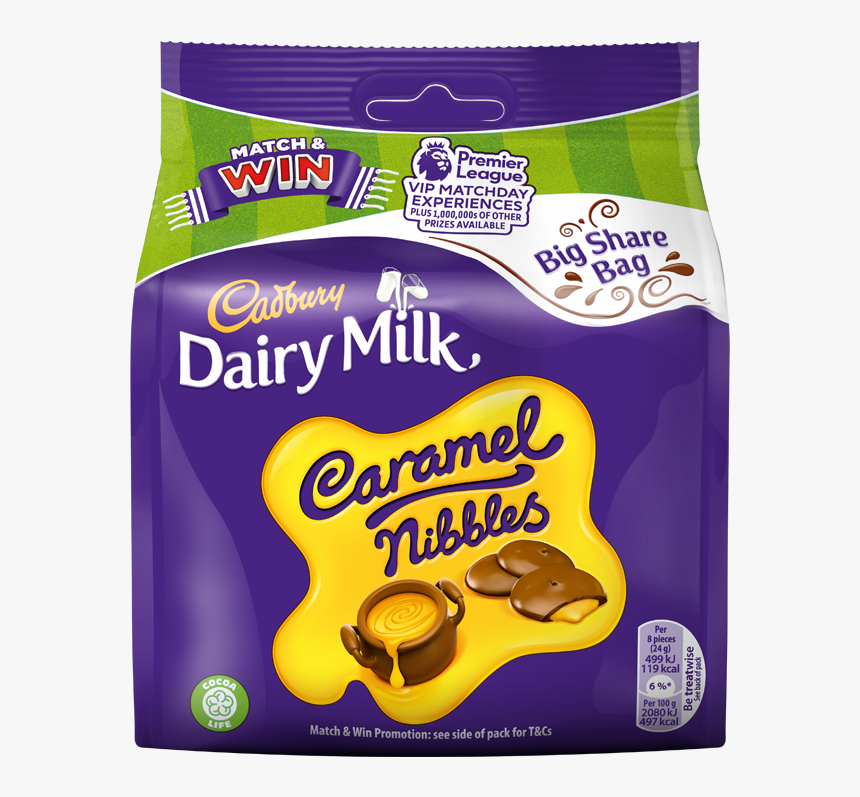 Cadbury Dairy Milk Caramel Nibbles, HD Png Download, Free Download